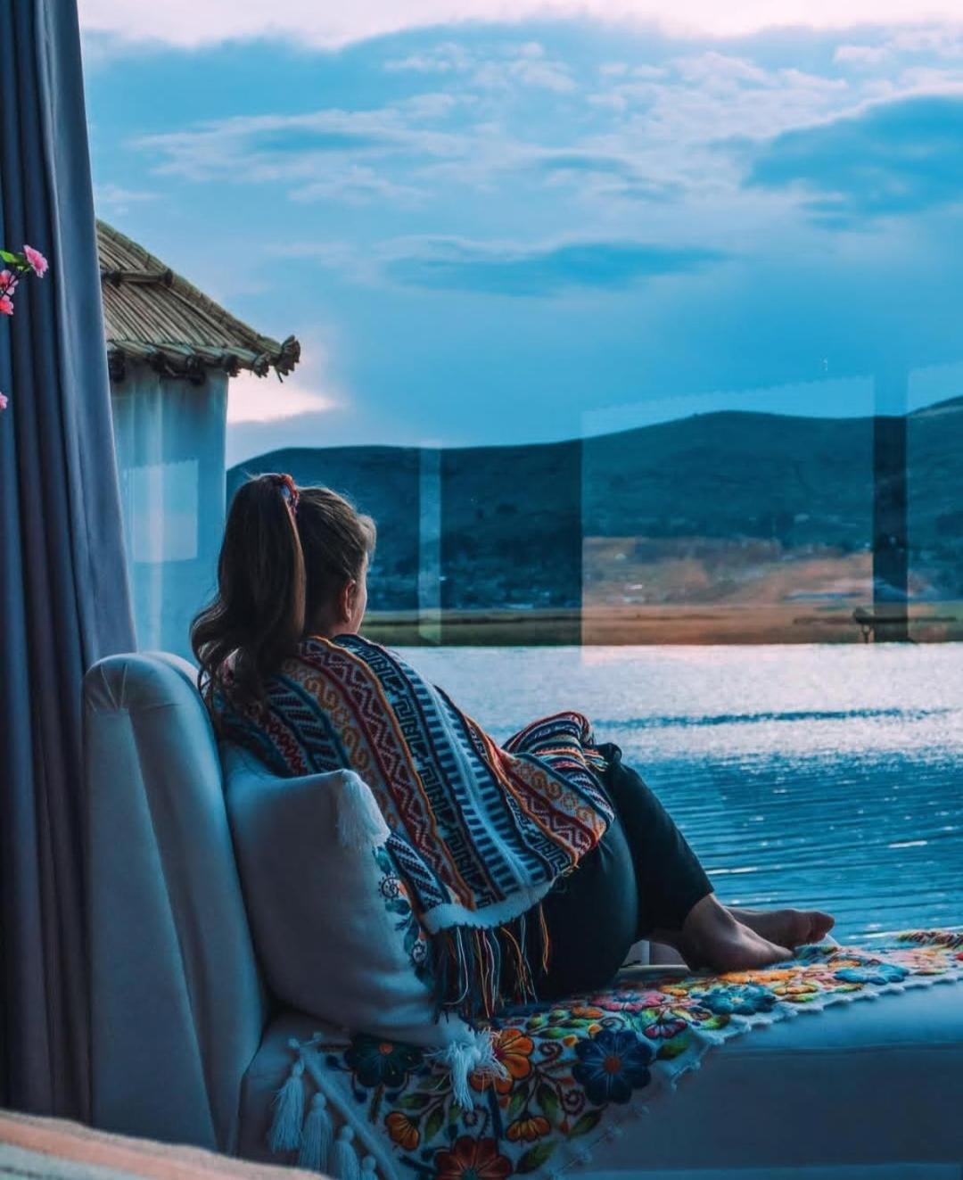 Uros Kay Pacha Lodge بونو الغرفة الصورة