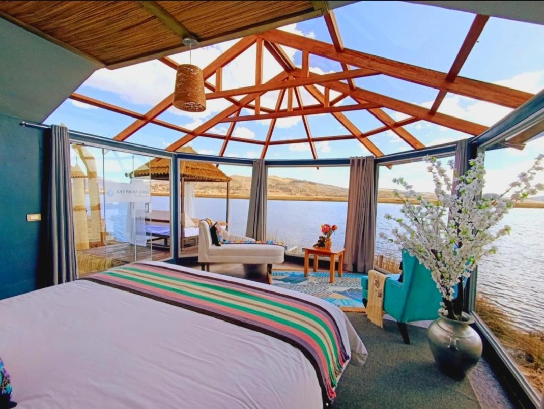 Uros Kay Pacha Lodge بونو الغرفة الصورة