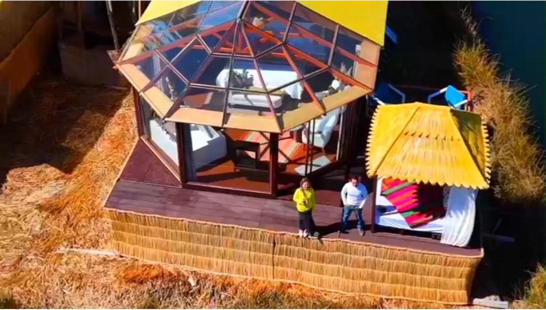 Uros Kay Pacha Lodge بونو الغرفة الصورة