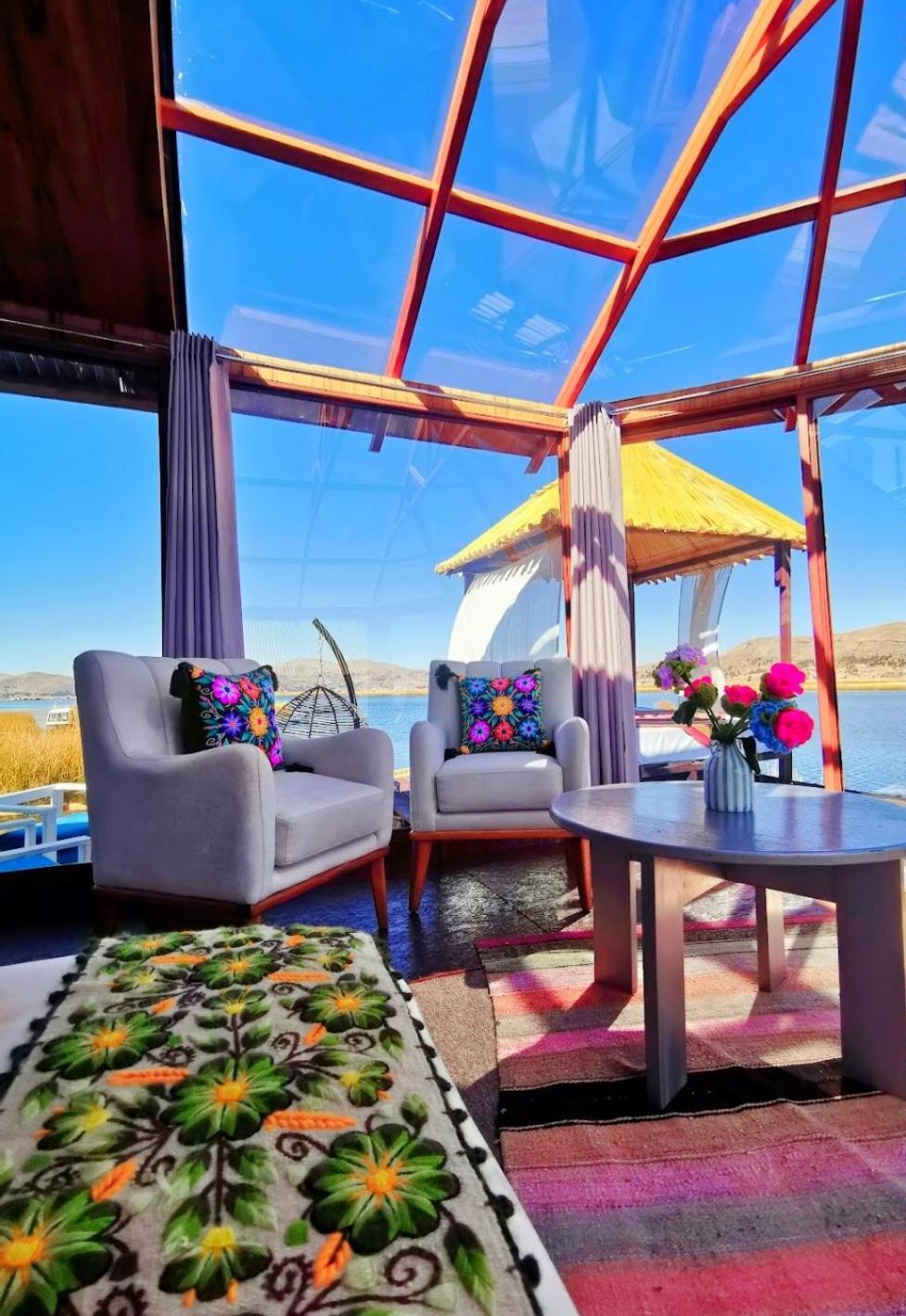 Uros Kay Pacha Lodge بونو الغرفة الصورة