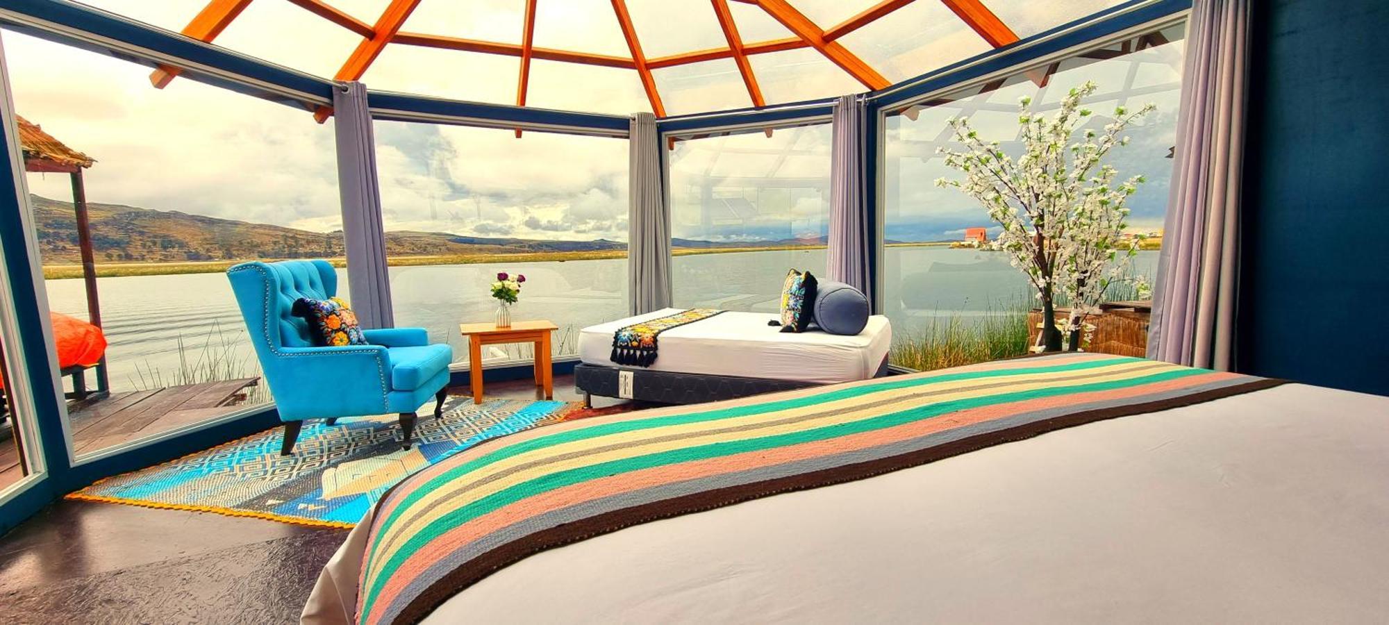 Uros Kay Pacha Lodge بونو الغرفة الصورة