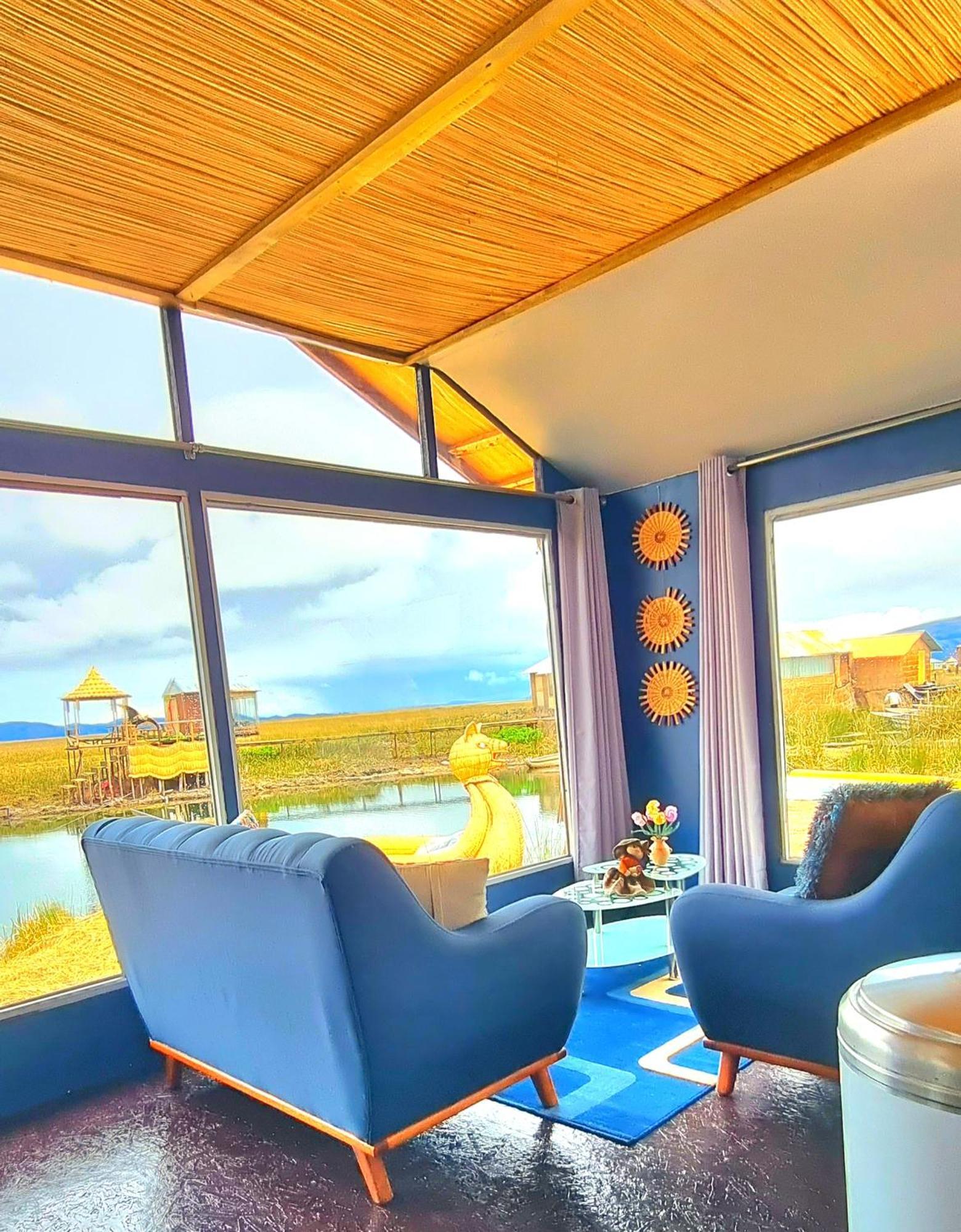 Uros Kay Pacha Lodge بونو الغرفة الصورة