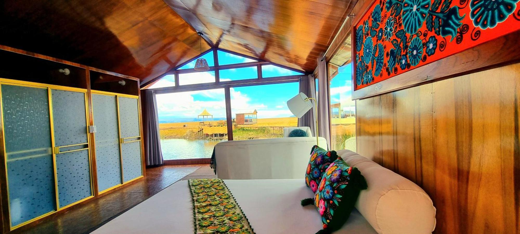 Uros Kay Pacha Lodge بونو الغرفة الصورة