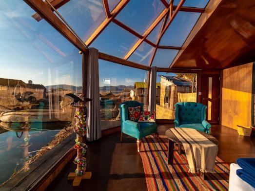 Uros Kay Pacha Lodge بونو الغرفة الصورة