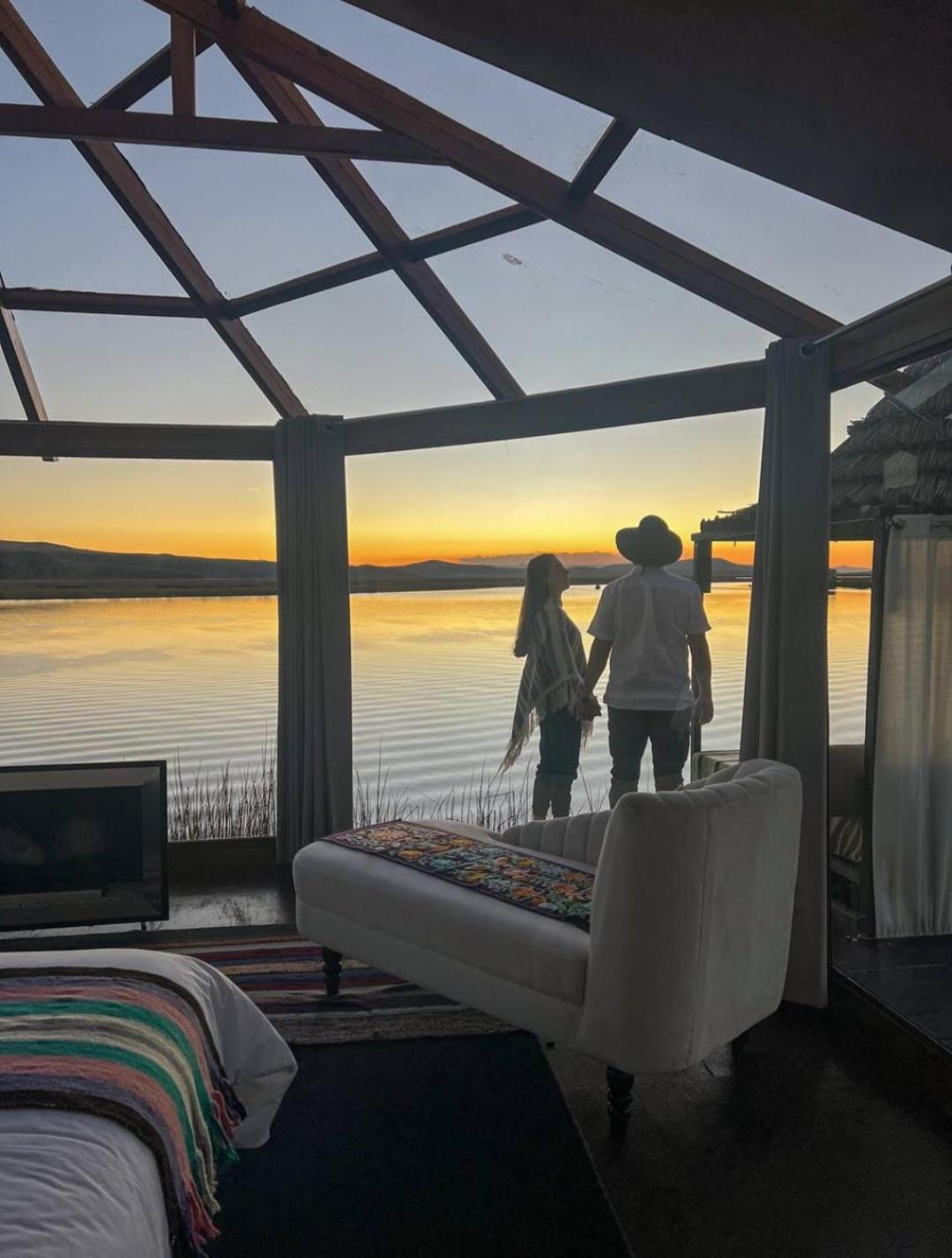 Uros Kay Pacha Lodge بونو الغرفة الصورة